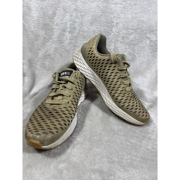 No Bull Perforated Olive Running Shoes Mens‎ 7.5 Womens 9 CrossFit Walking Run main image 14